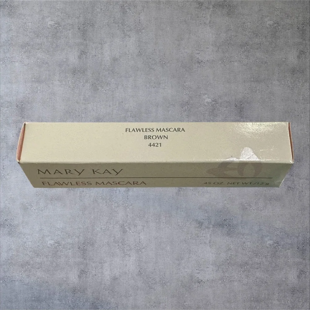 Mary Kay Flawless Mascara Brown 4421 New In‎ Box .45 oz 12g Made in USA